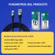 L205 Lightning Cable 3A 1M Black USB 3.0 UWINN