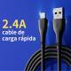 L01 Lightning Cable 2.4A 1M Black USB 3.0 UWINN