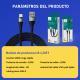 L205 USB-C Cable 3A 1M Black USB 3.0 UWINN