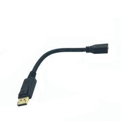 DP Male To Female Extension Cable Displayport HD Adapter Cable Display Connection Line