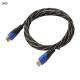 Blue Black Head With Net Black And Golden Style Male To Male Video Cable