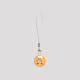 New Cute Kitten Egg Tart Simulation Mobile Phone Pendant