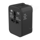 Travel Adapter Worldwide All In One International Power Adapter Universal Adapter Plug With 2.1A Dual USB Charging Ports For Asia Europe UK AUS And USA