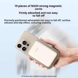 Magnetic Wireless Power Bank Ultra-thin Compact Portable