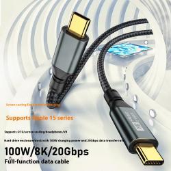 Full-function HD Data Cable Transmission Applicable Charging