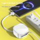 Phone Fast Charge Wire Portable Three-in-one Telescopic Data Cable