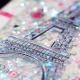 Transparent glitter quicksand TPU soft shell