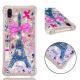 Transparent glitter quicksand TPU soft shell