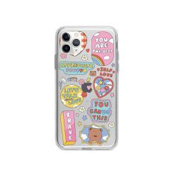 Mobile phone case bracket set