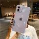 Compatible with Apple, Suitable for iPhone11pro two-color transparent glitter phone case