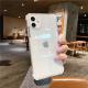 Compatible with Apple, Suitable for iPhone11pro two-color transparent glitter phone case