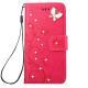 Compatible with Apple , Butterfly embossed dot diamond phone case