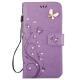 Compatible with Apple , Butterfly embossed dot diamond phone case
