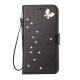 Compatible with Apple , Butterfly embossed dot diamond phone case