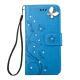 Compatible with Apple , Butterfly embossed dot diamond phone case