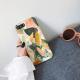 Retro leaf hard shell phone case