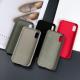 Compatible with Apple , Autumn and winter flannel solid color phone case