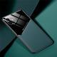 Magnetic leather grain mobile phone case full lens