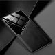 Magnetic leather grain mobile phone case full lens