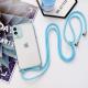 Simple transparent slant phone case