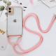 Simple transparent slant phone case