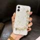 Compatible With , Suitable For 12 Mobile Phone Case IPhone11promax All-inclusive Xr Epoxy Glitter Female Soft Case Pearl Chain