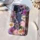 Compatible with Apple, Lilac Flower Phone Case Drop-Proof For