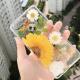 Anti-Drop Soft Sunflower Real Flower Phone Case
