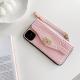 Luxury  Pattern Portable Phone Case With Lanyard