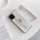 Luxury  Pattern Portable Phone Case With Lanyard