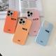 Half Pack Glossy Solid Color Plastic Phone Case