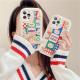 Cute Embroidered Bear And Rabbit Phone Case