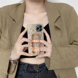 Niche Design Back Cover Metal Square Buckle Bracket Phone Case