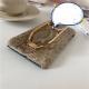Niche Design Back Cover Metal Square Buckle Bracket Phone Case