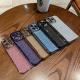 Glitter Plating Straight Edge Phone Case