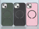 Mobile Phone Case Magnetic Suction Protective Cover Plain Skin Bracket Super