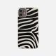 Zebra Pattern Phone Case Fine Hole Edge Drop Protection Cover