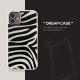 Zebra Pattern Phone Case Fine Hole Edge Drop Protection Cover