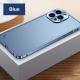 Frosted Translucent Phone Case With Aluminum Metal Frame