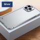 Frosted Translucent Phone Case With Aluminum Metal Frame
