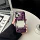Electroplating Hollow Pleated Tiger Tooth Phone Case