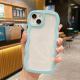 New Candy-colored Border Two-in-one Wave Phone Case