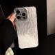 Anti-fall Feather Yarn Laser Belt Lens Protector Phone Case