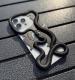 Tailed Snake Hollowed Out Decorative Phone Case