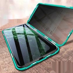 Anti-peep Magnetic King Metal Double-sided Glass Phone Case