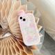Girls Cute Piglet Bath Quicksand Mobile Phone Case