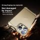 New Seamless Shell Anti-fall Special-shaped Metal Corner Pad Phone Case