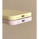 Phone Case Bow Liquid Silicone Skin Feeling Drop-resistant
