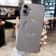 All-inclusive Drop-resistant Metallic Paint Magnetic Phone Case