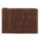 Protective Case Crazy Horse Oil Leather Zipper Laptop Bag